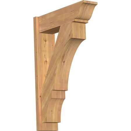 Ekena Millwork Balboa Traditional Smooth Outlooker, Western Red Cedar, 7 1/2"W x 26"D x 38"H OUT08X26X38BOA01SWR